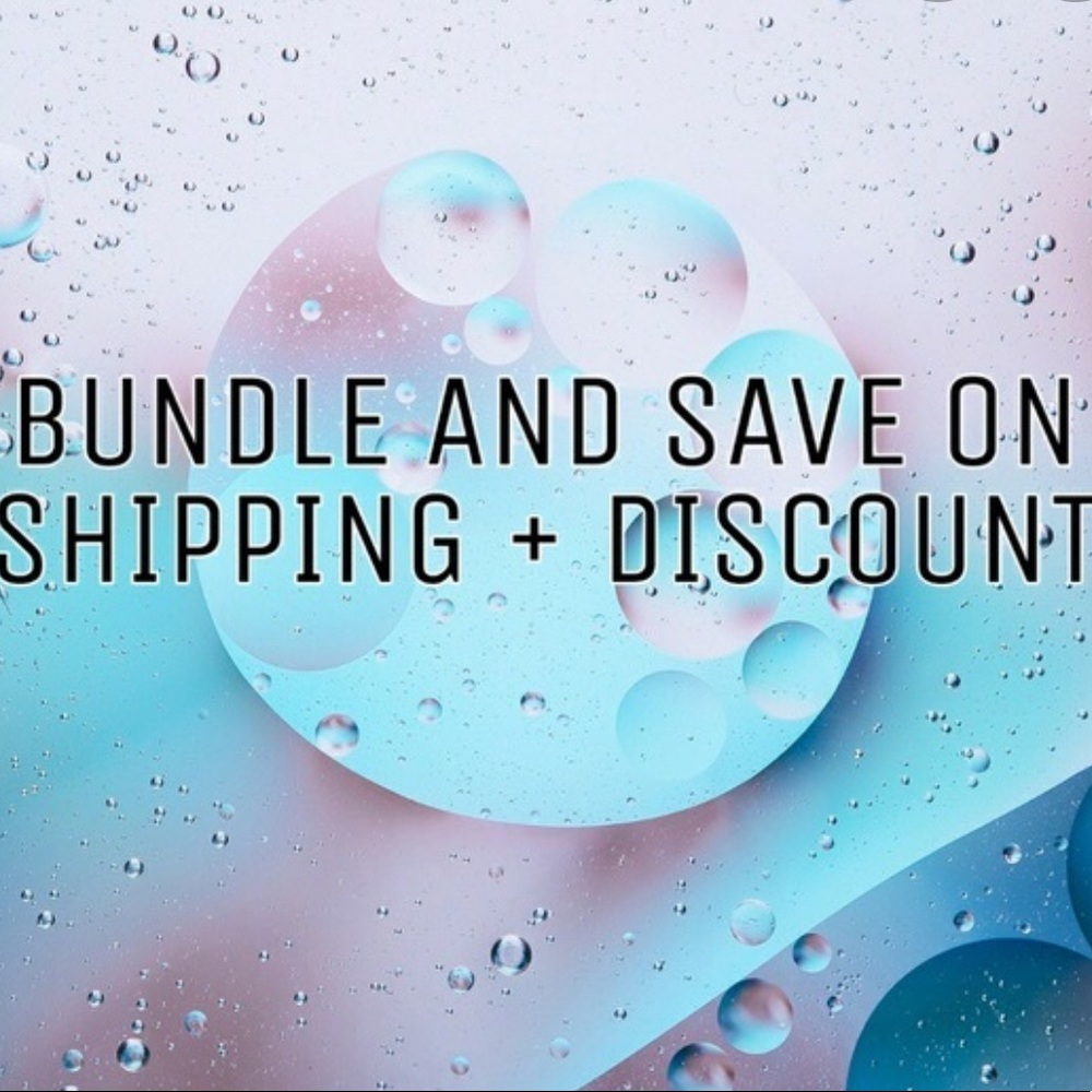 DISCOUNTED SHIPPING + DISCOUNT ON EVERY BUNDLE!